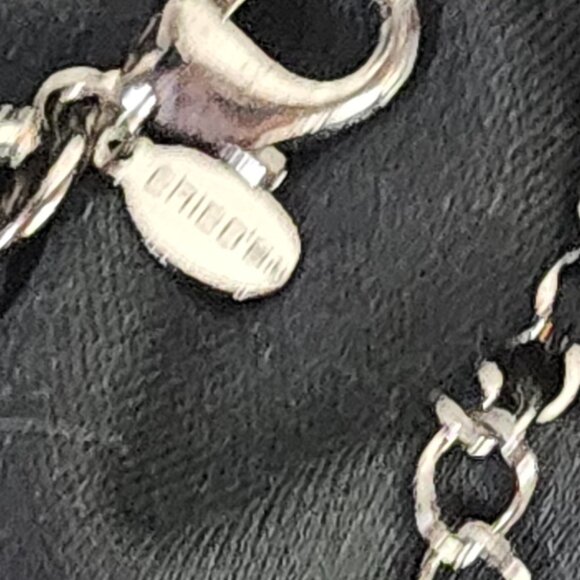 Chico's Pewter Chocolate Metal Tone Chunky Long Stmt 37.5" Rope Chain Necklace - Picture 16 of 16